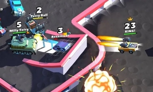 竞技场狂飙，赛车乱斗《破坏全明星》评测8分，体验极致速度盛宴