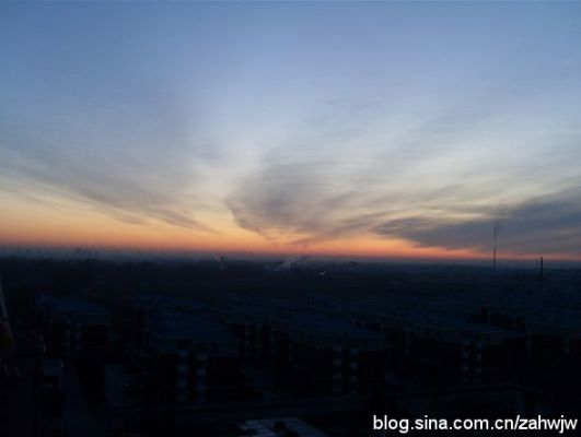 黎明曙光，薄暮之美不及期待新晨