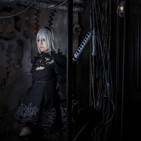 国外富美cos《尼尔：机械纪元》2B，慈善公益新风尚