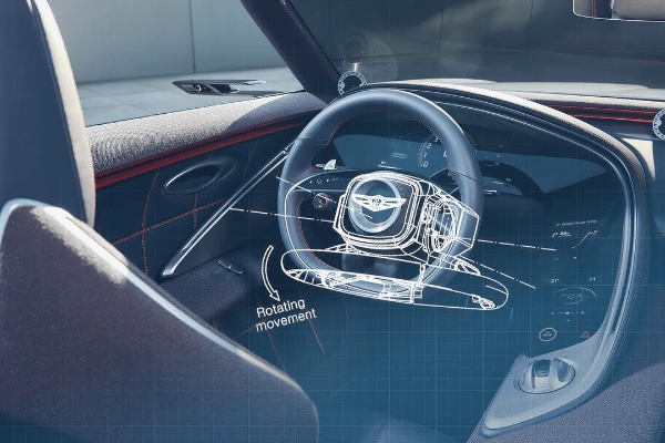 全球首现折叠方向盘，自动驾驶新体验震撼来袭