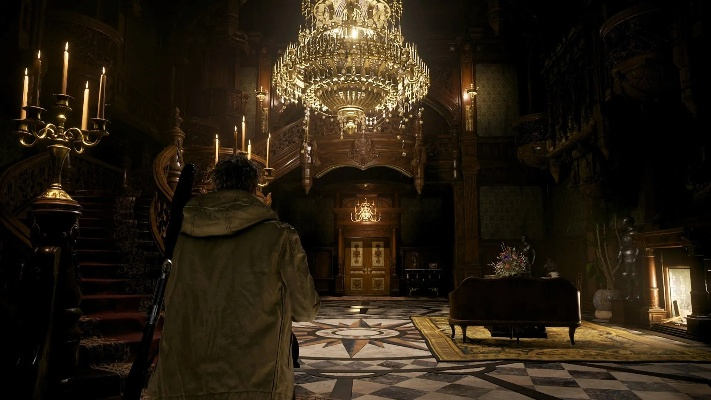 《生化危机9》惊悚巨幕，安魂曲卡普空大楼震撼首映