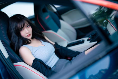 电眼车模水神きき，小新最爱高叉泳装姐姐揭秘新魅力