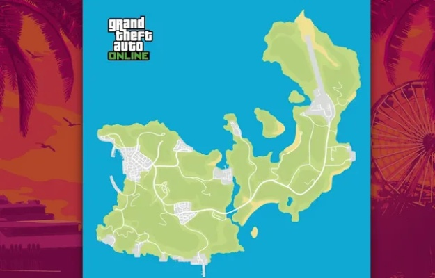 罪恶都市领衔雷奥尼达州五大板块 GTA6地图区域细节曝光
