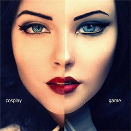 项圈旗袍黑丝红唇！外网知名Coser艾达王，绝美还原太戳人