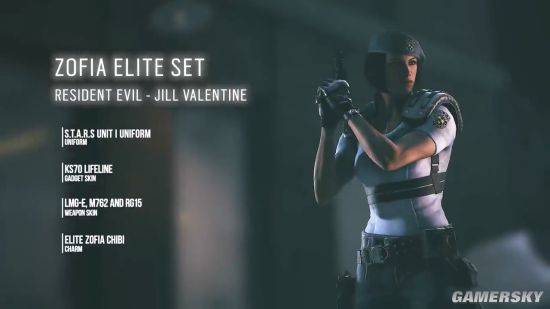 生化危机吉尔废弃服装原画首曝 多款福利向未公开造型流出