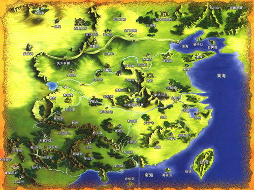 一、拆解天龙八部三类核心世界地图类型