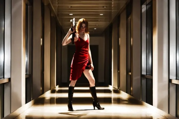 生化危机9，安魂曲雪莉COS图赏，看角色还原细节