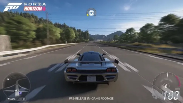 玩家吐槽极限竞速，地平线6实机道路空？官方回应，正式版车辆不少！