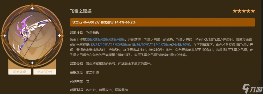 飞雷之弦振到底值不值得抽？适配角色、配装思路、精炼收益全揭秘