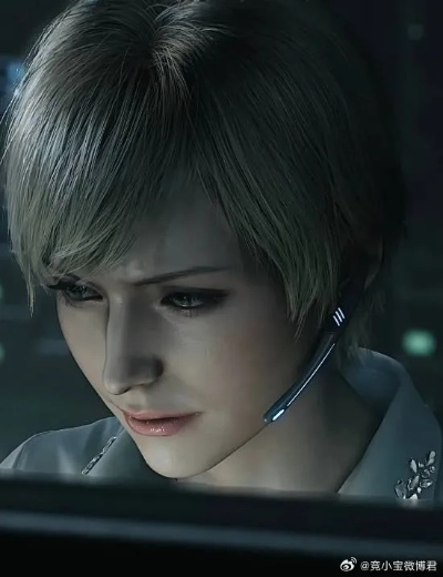 生化危机9雪莉脸模自拍视频 蕾丝吊带造型超合玩家眼缘