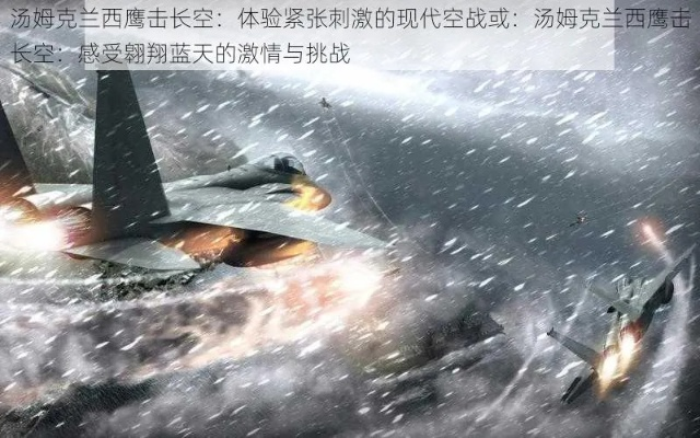 汤姆克兰西，鹰击长空制空全攻略，从入门到精通的拟真空战实战手册