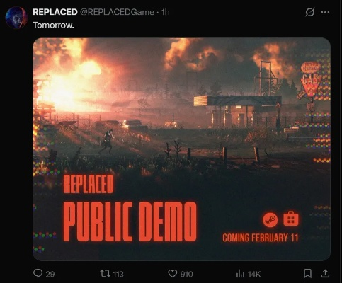 《Replaced》新实机演示 被困在人类身体内的AI