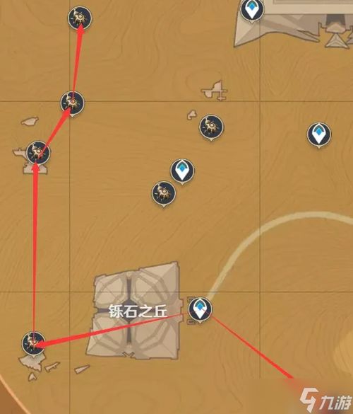 原神圣金虫采集路线全攻略，3类核心路线+零遗漏技巧，适配全阶段玩家