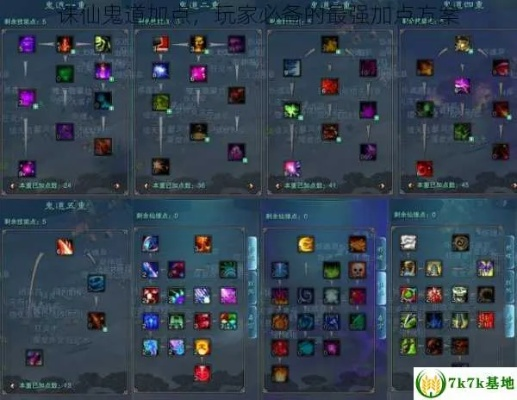 2026诛仙2鬼道技能加点图全攻略，新手/刷图/PK流派精准适配