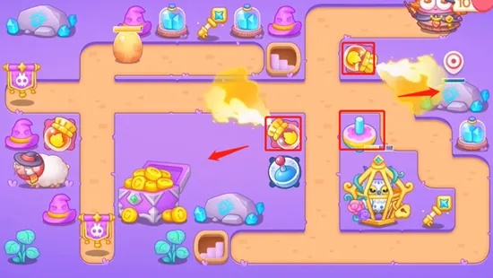 保卫萝卜挑战34保姆级攻略，无道具零损耗拿三星，布局+波次应对全解析